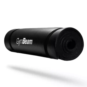 Στρώμα γυμναστικής Στρώμα γιόγκα μαύρο - GymBeam